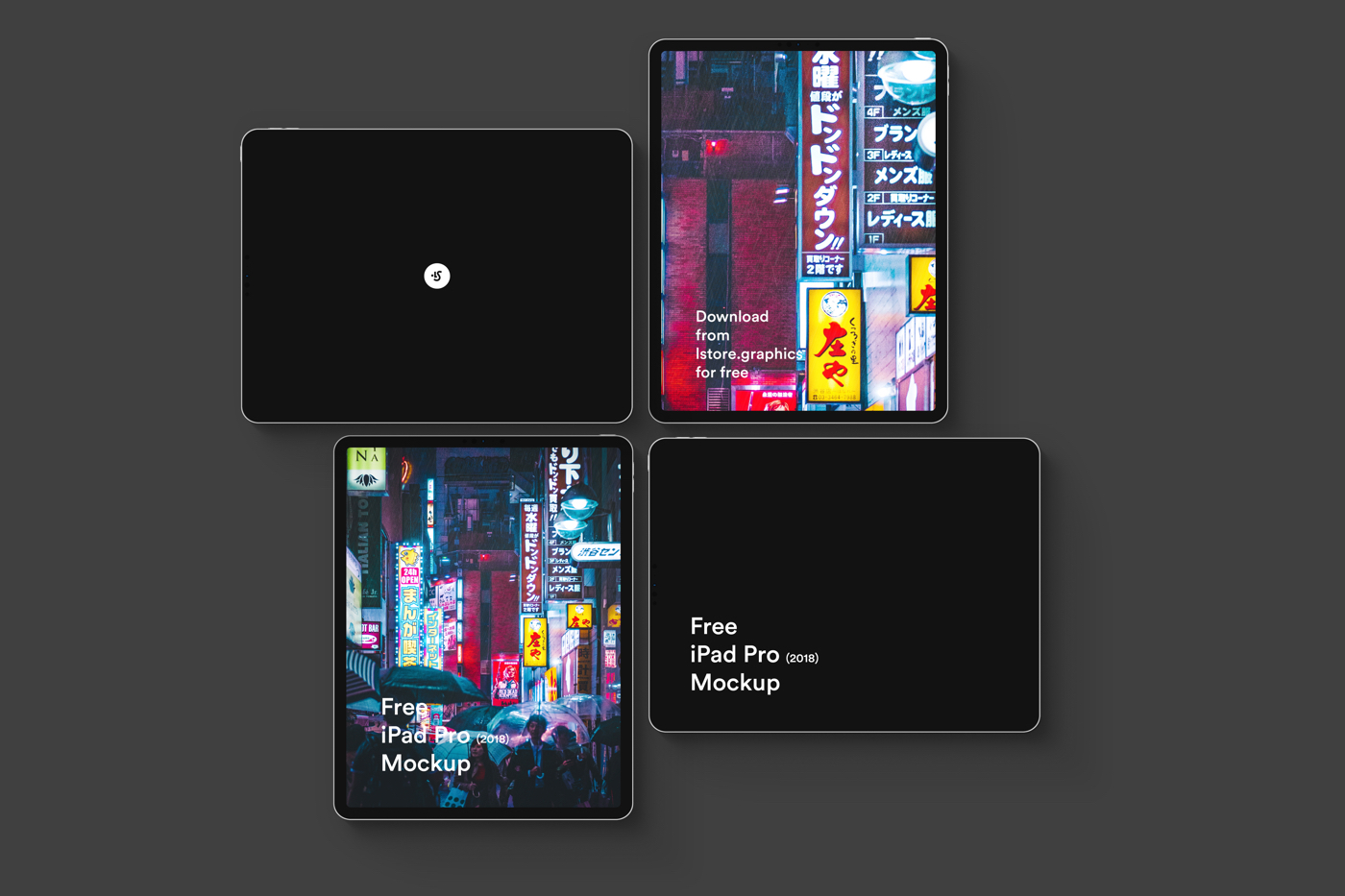 Free iPad  Pro  2019 Mockup uistore design 